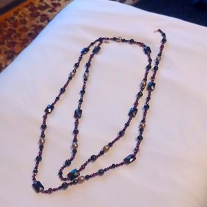 RARE BEAD NECKLACE 14K CLASP, RARE FIND.